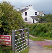 Farmhouse on probable nuclear dump site