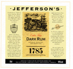 Click to order the original Jeffersons Rum Whitehaven