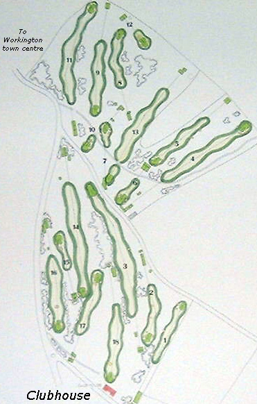workington golf course layout