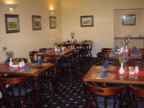 Workington golf club's new restaurant area