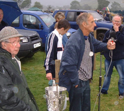 Jos Naylor in his presidential year at Wasdale Show 2003