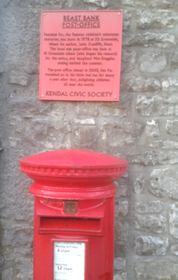 Postman Pat box in Kendal