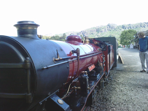 River Mite on the Ravenglass to Eskdale line