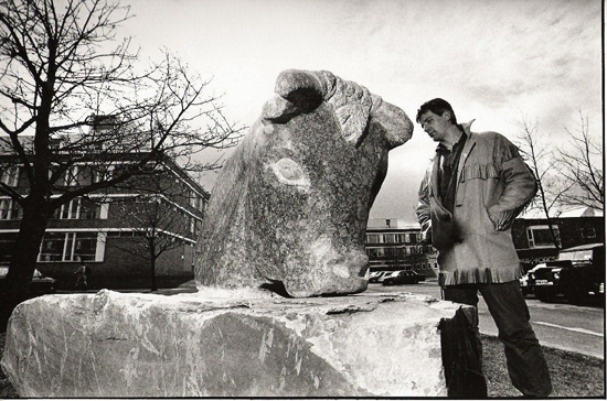 "THE GRANITE BULL"    LANCASTER UNIVERSITY