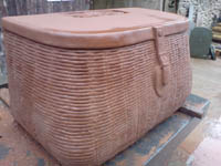 Stone carved basket at Cavendish Dock