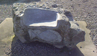 Stone seats by Shawn Williamson sculptors